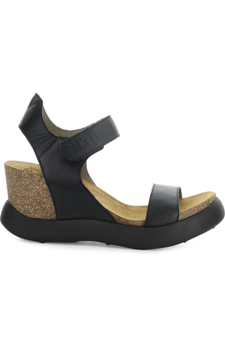 Fly London Gogo Platform Wedge Sandal, Alternate, color,