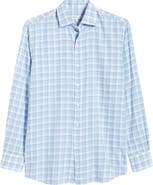 Peter Millar Waterrock Plaid Cotton & Lyocell Button-Up Shirt