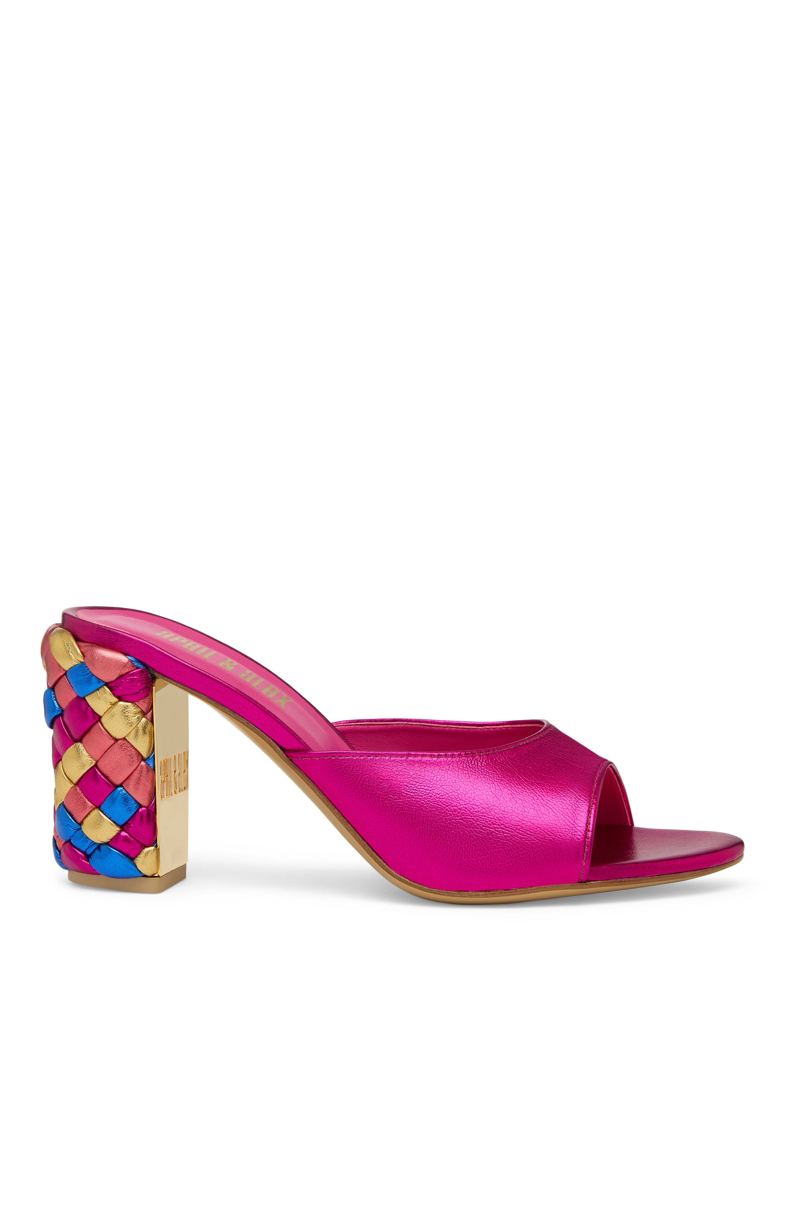 April & Alex Augusta Rose Mule, Main, color, Fuchsia