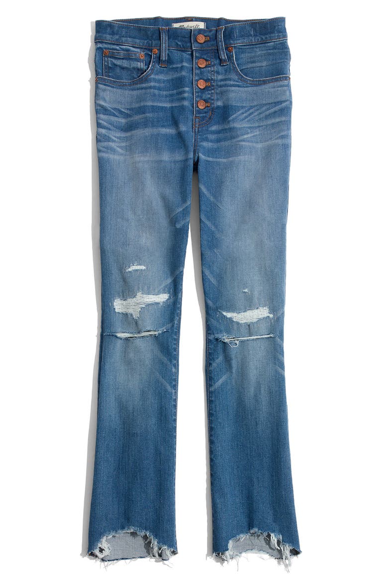 Cali Demi Boot Jeans, Alternate, color, BRONSON