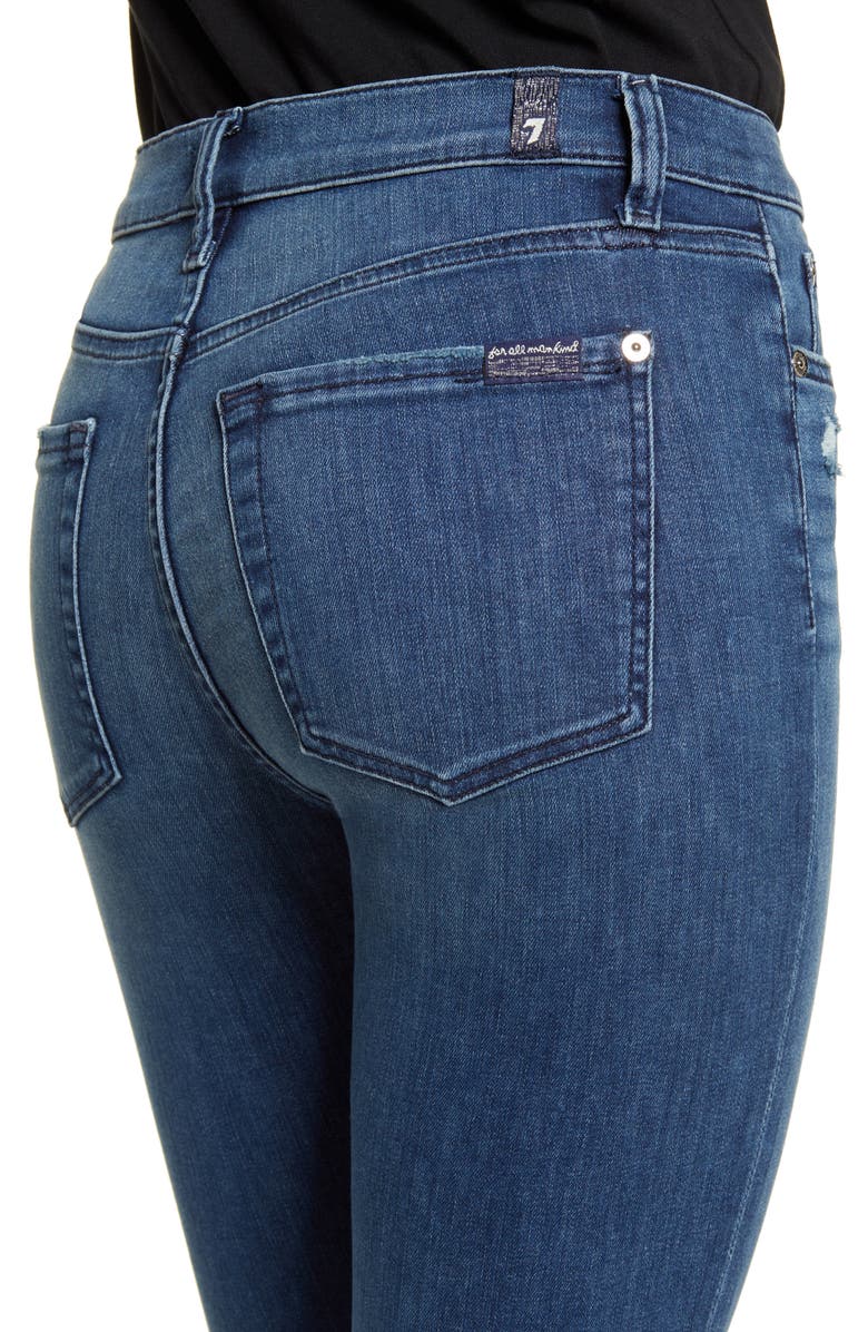 7 For All Mankind Seven The Skinny Jeans, Alternate, color,