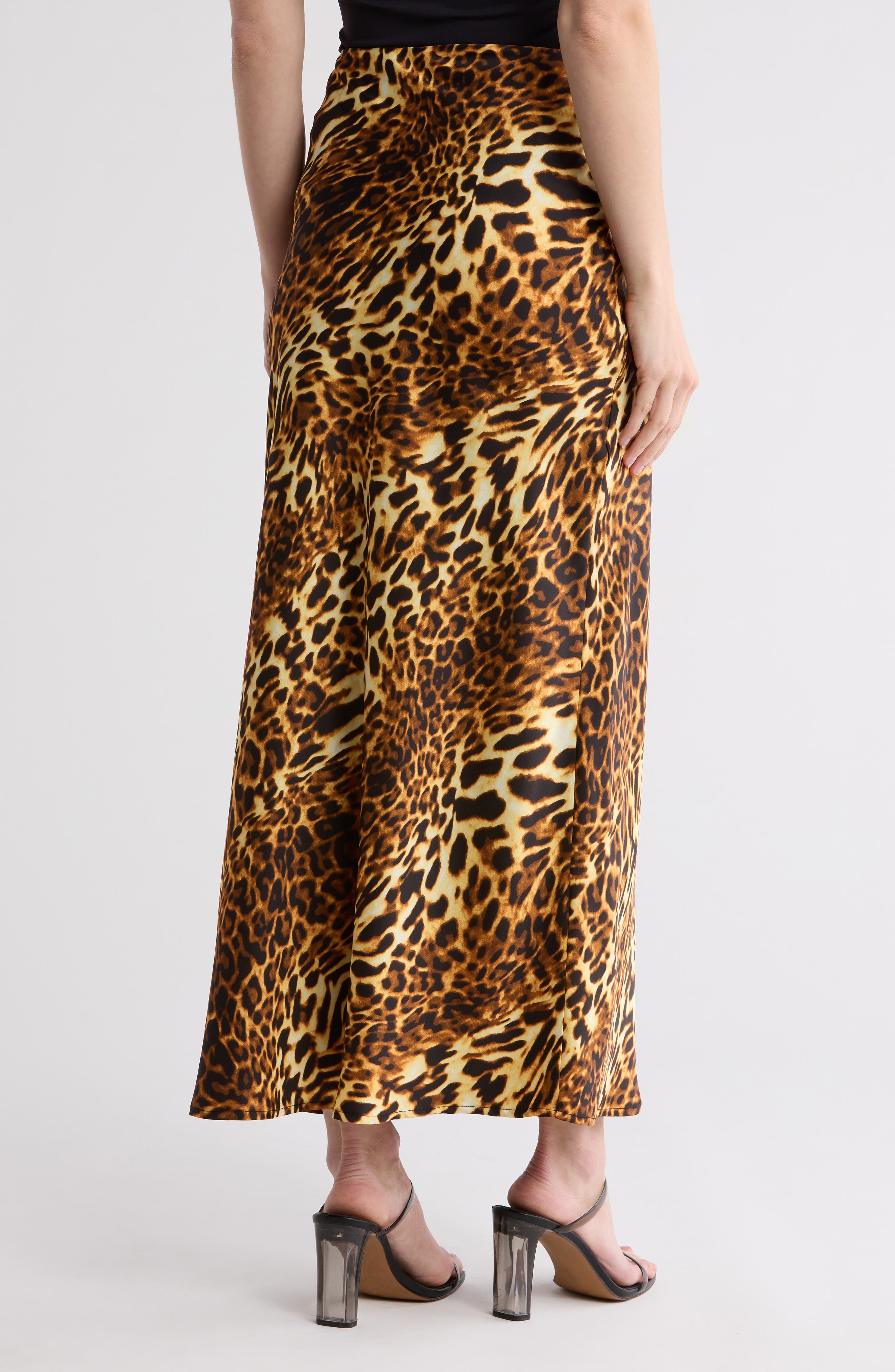 Animal Print Maxi Skirt - image 4