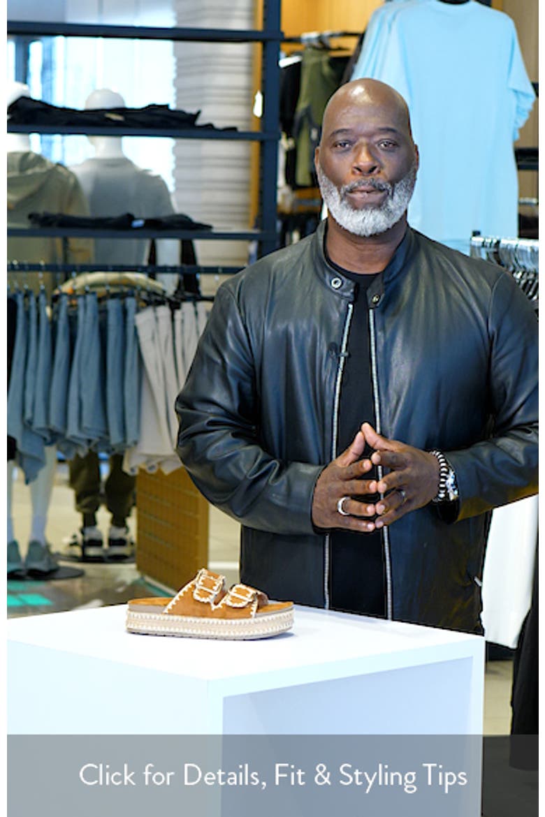 Cubana Buckle Platform Sandal video