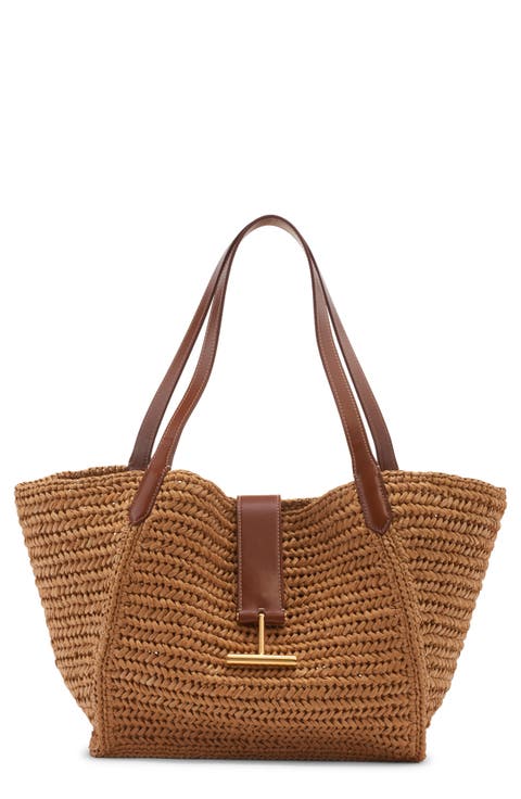 Medium Tara Raffia Tote