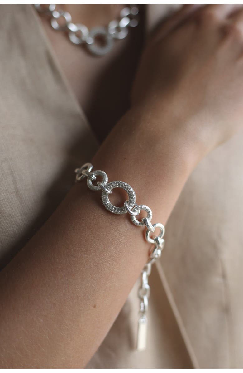 TUTTI Grand Bracelet, Alternate, color, Silver