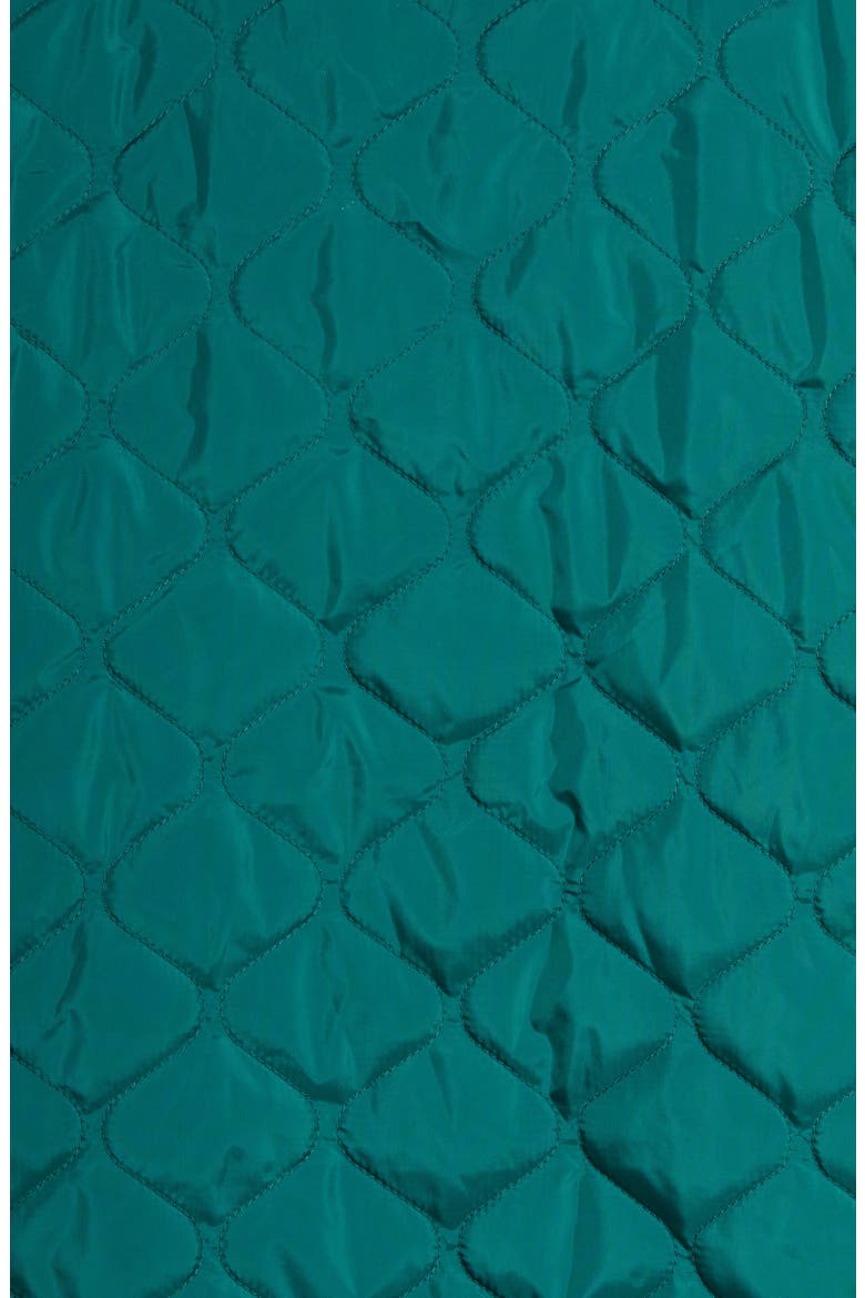 Quilted Bomber Jacket, Alternate, color, GREEN MOSS