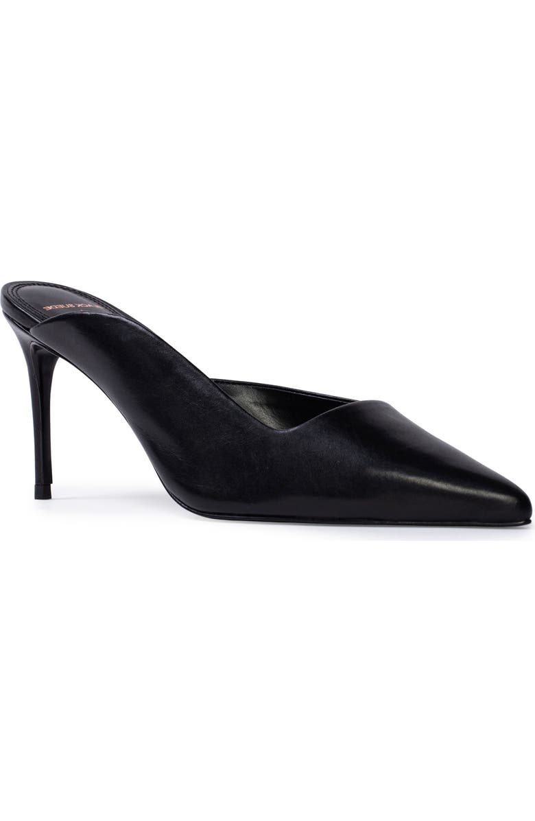 BLACK SUEDE STUDIO Icon Pointed Toe Mule, Main, color,