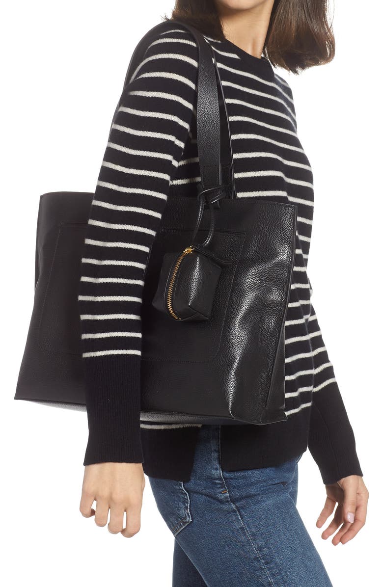 Nordstrom Sadie Leather Carryall Bag, Alternate, color,