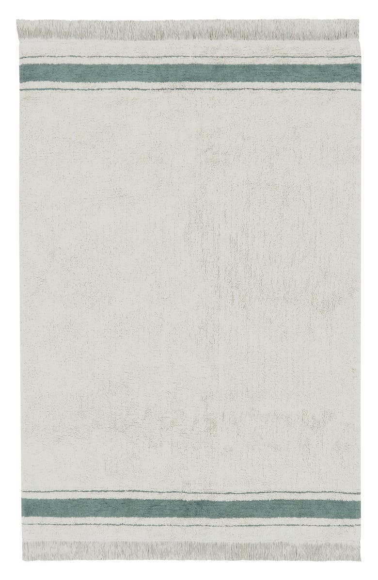 Lorena Canals Gastro Washable Cotton Blend Rug, Main, color, 