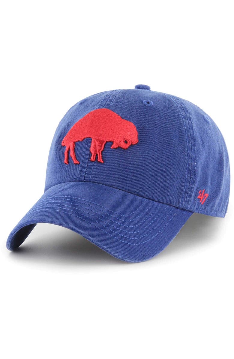 '47 Men's '47 Royal Buffalo Bills Gridiron Classics Franchise Legacy Fitted Hat, Main, color, Royal