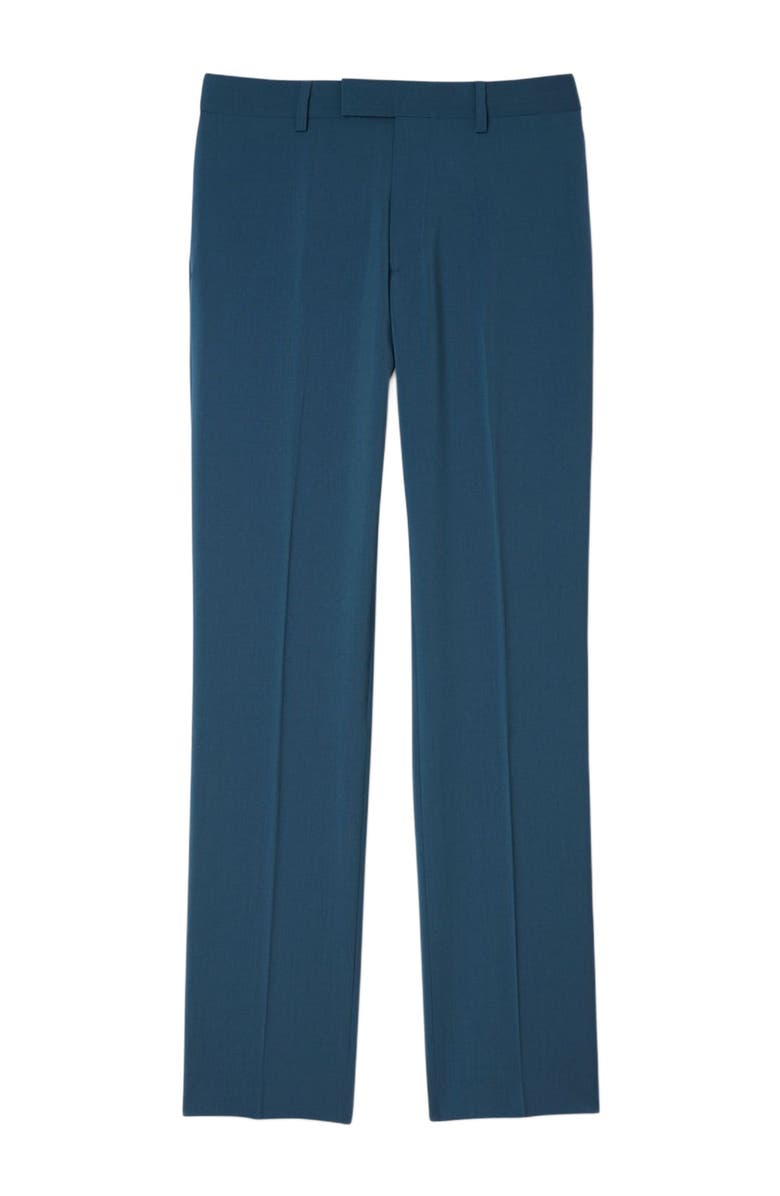 SANDRO Wool suit trousers, Alternate, color, Thunderstorm Blue