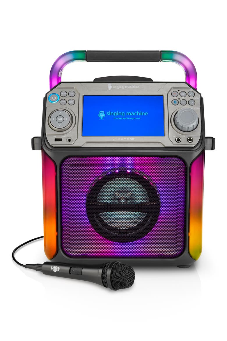 Groove Cube Cube XL Karaoke Player, Alternate, color, BLACK