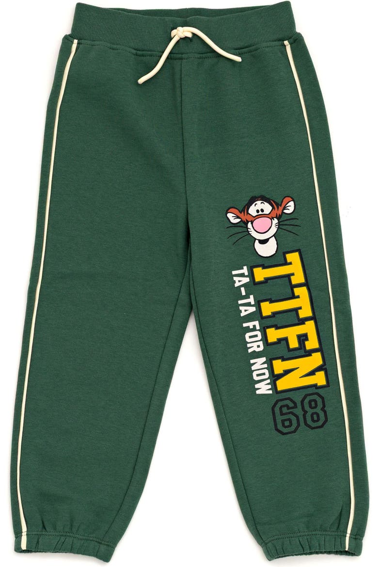 Winnie the Pooh Fleece 2-Piece Sweatshirt and Pants Set, Alternate, color, Tigger Dark Green