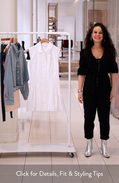 FRAME The Day Drop Waist Linen Dress (Women) | Nordstromrack