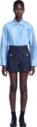 SANDRO Decorative Tweed Shorts