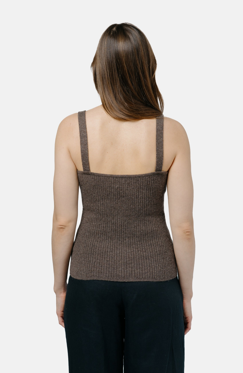 1People-US Ulaanbaatar Strap Top, Alternate, color, Brown Melange