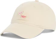 FRASIER STERLING Watermelon Embroidered Cotton Canvas Baseball Cap