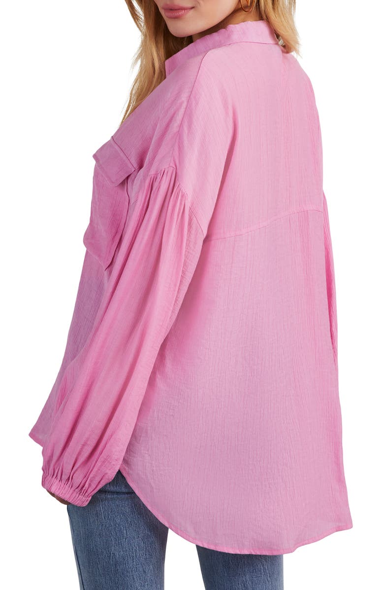 VICI Collection Elowen Balloon Sleeve Button-Up Shirt, Alternate, color,