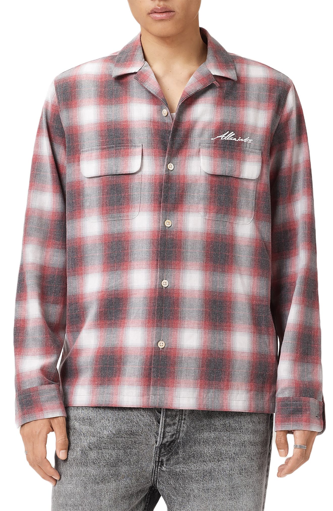 Shams Long Sleeve Button-Up Shirt