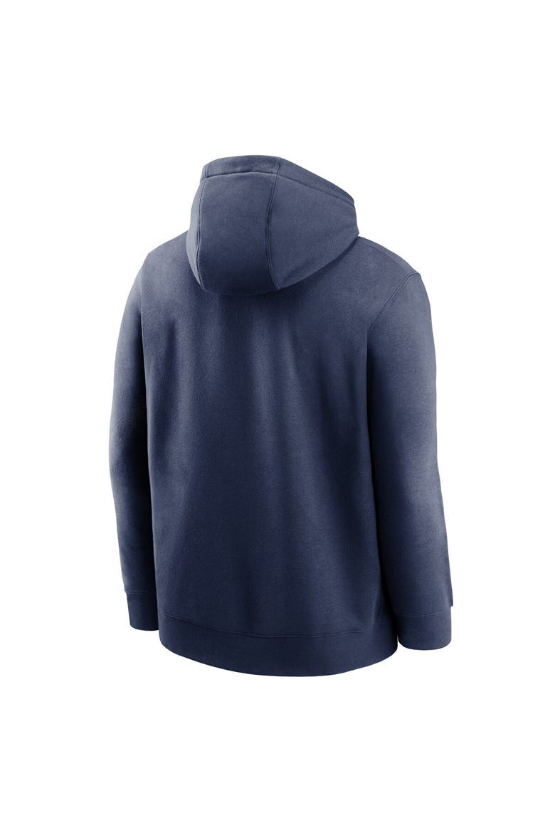 Men's Nike Navy Boston Red Sox Cooperstown Collection Logo Club Pullover Hoodie, Alternate, color, Navy