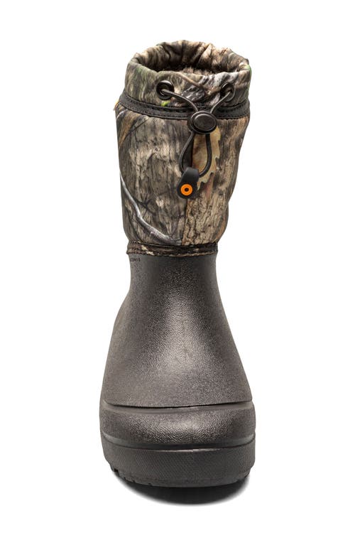 Bogs Kids' Snow Shell Waterproof Camo Boot In Multi