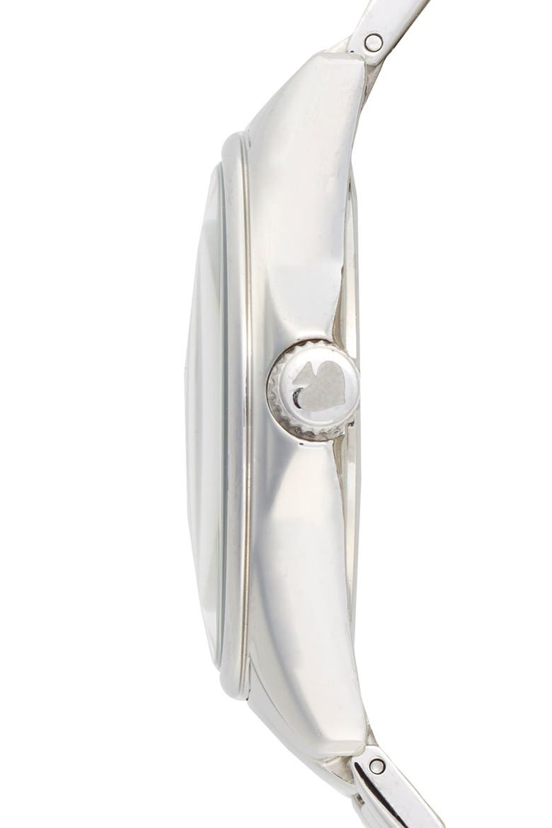'seaport grand' bracelet watch, 38mm, Alternate, color, SILVER