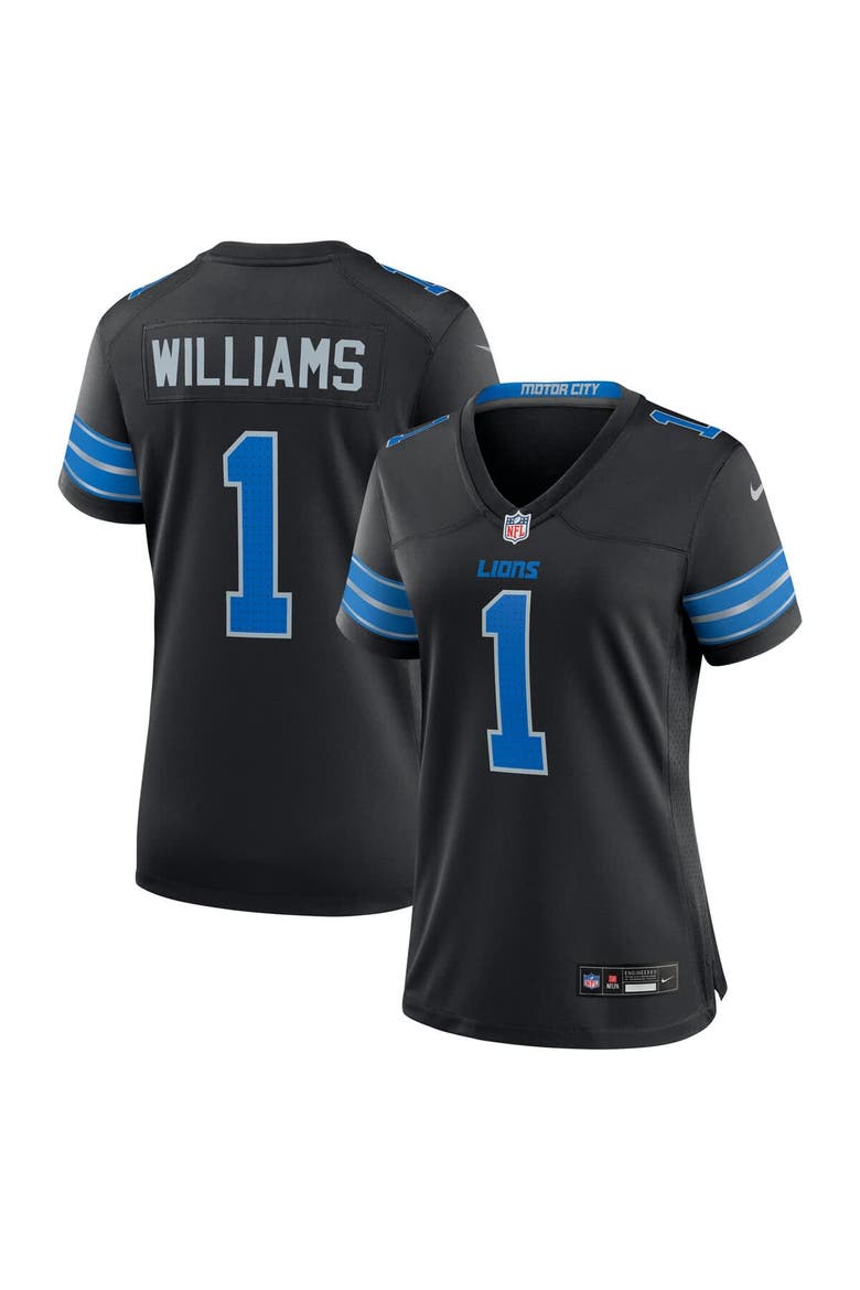 Women's Nike Jameson Williams Black Detroit Lions 2nd Alternate Game Player Jersey, Main, color, Black