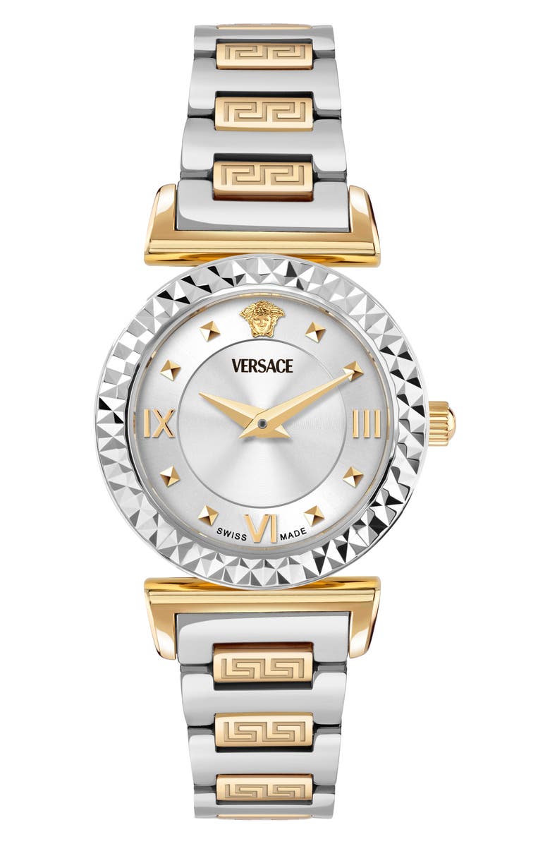 Versace Mini Vanity Bracelet Watch, 27mm, Main, color, 