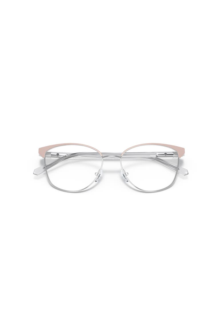 54mm Cat Eye optical glasses, Alternate, color, Silver