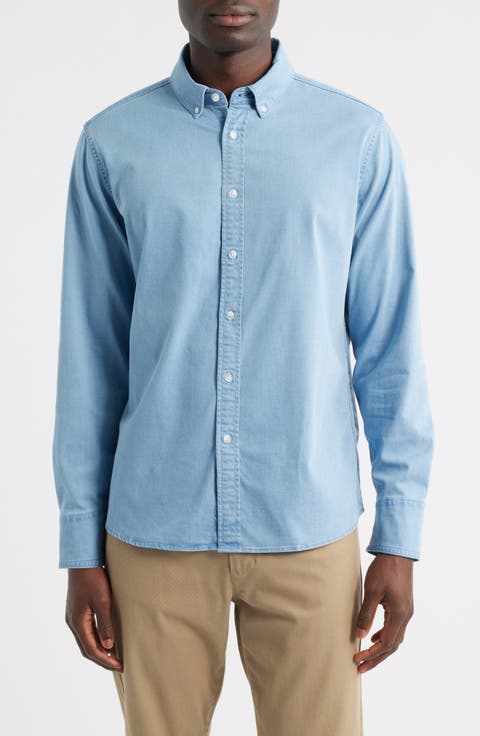 Nash Chambray Button-Down Shirt