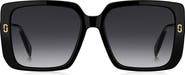 Marc Jacobs 54mm Gradient Square Sunglasses