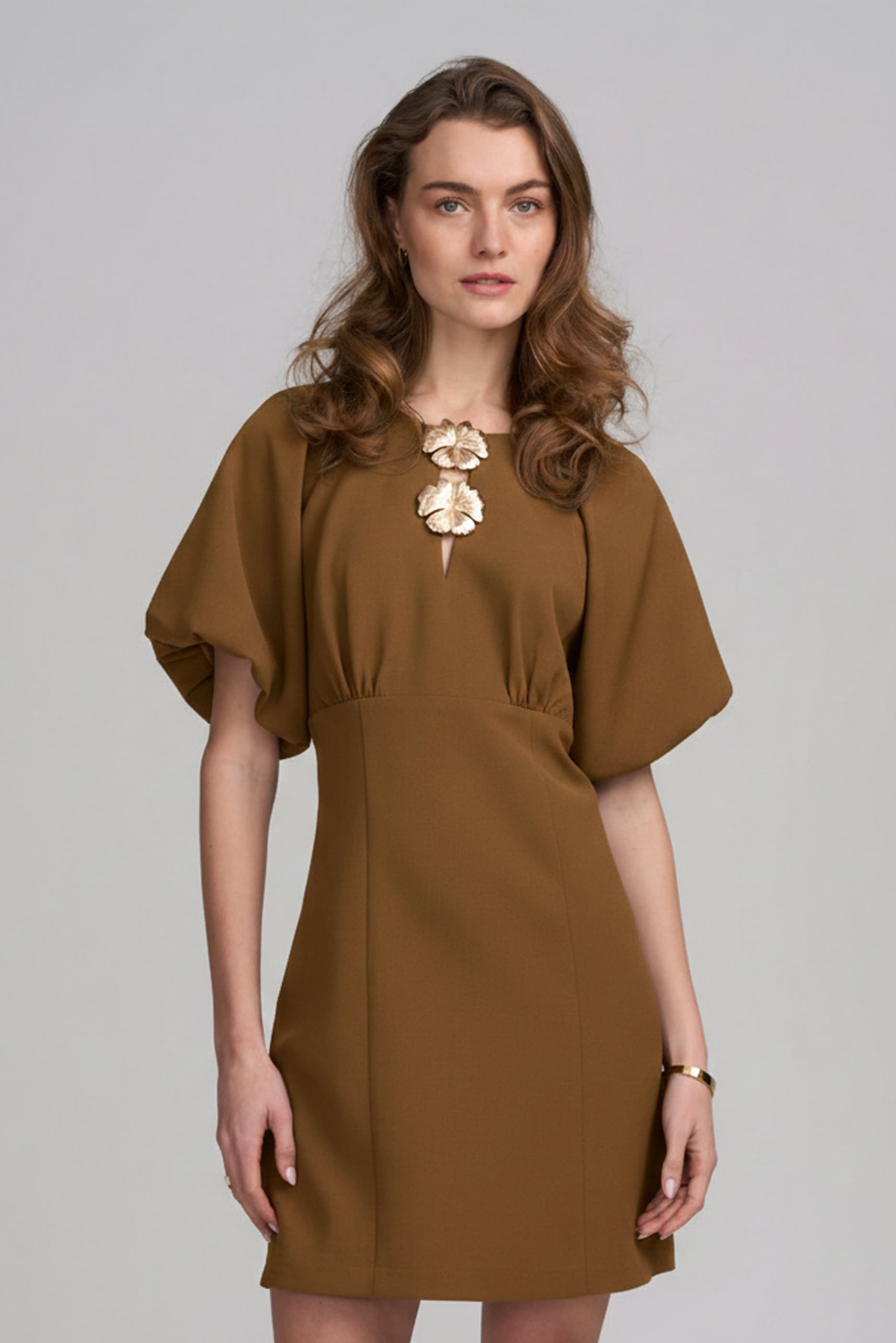 Balloon Sleeve Dress - image 3