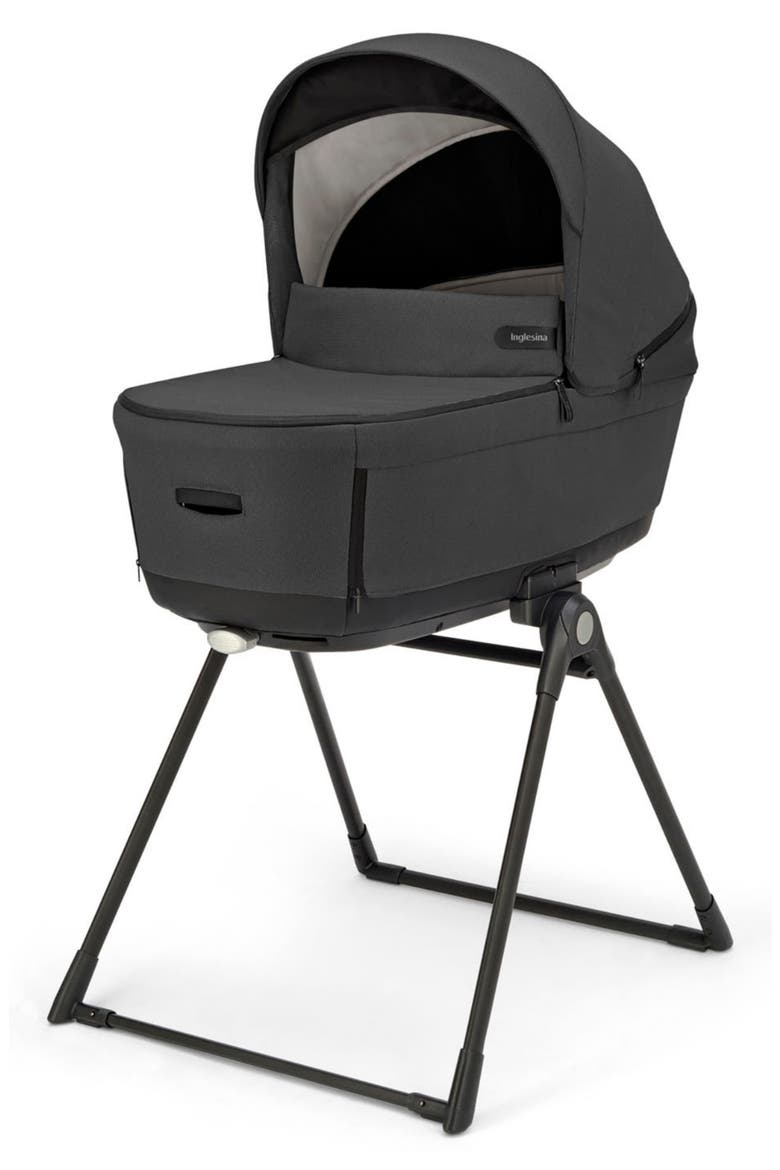 Aptica XT Stroller & Bassinet+Stand, Alternate, color, MAGNET GRAY