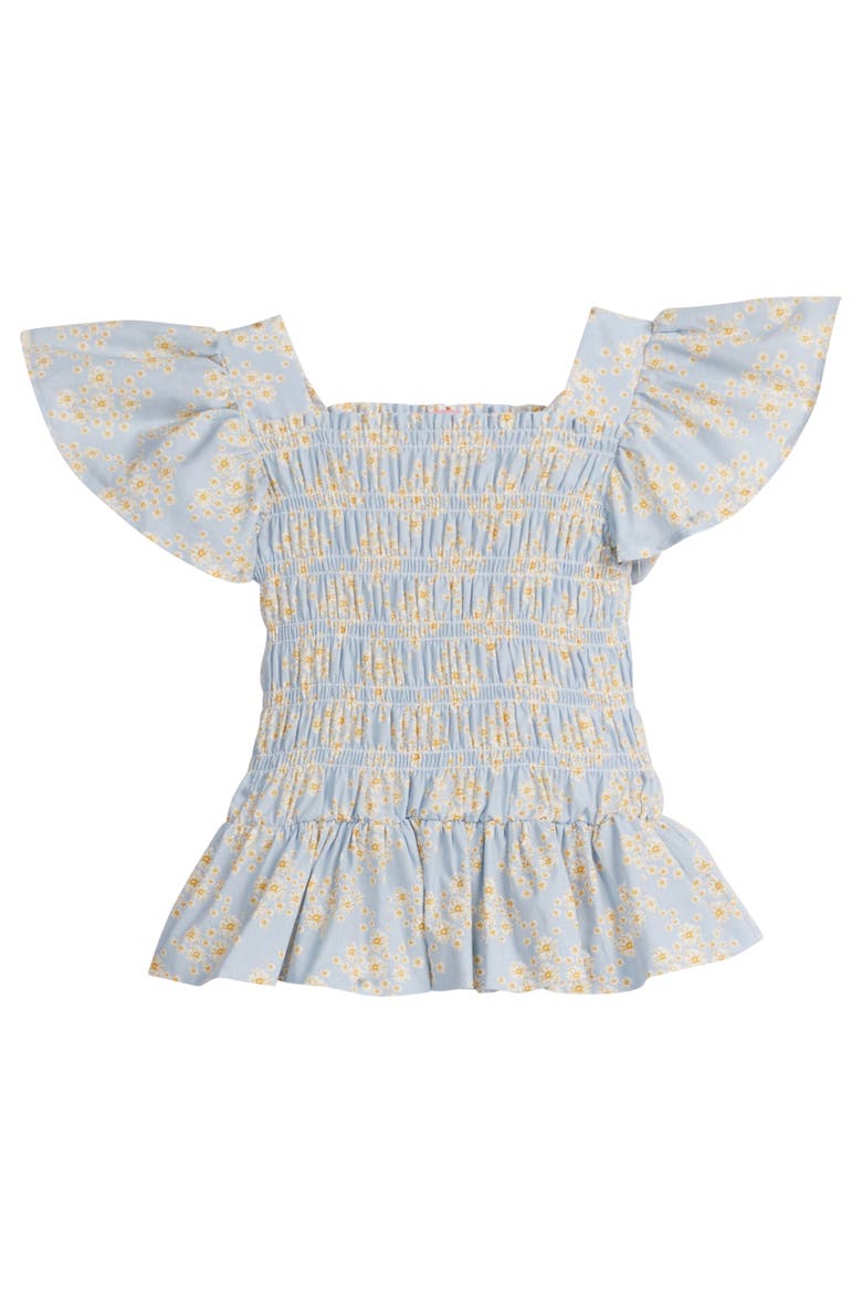 Kids' India Top, Main, color, Blue Ditsy Floral