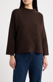 Eileen Fisher Mock Neck Sweater