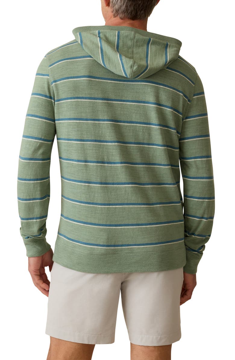Faherty Sunwashed Organic Cotton Slub Hoodie, Alternate, color, 