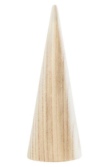 Creative Brands Paulownia Wood Cone Tree In Neutral