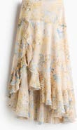 H&M Flounce-trimmed Skirt