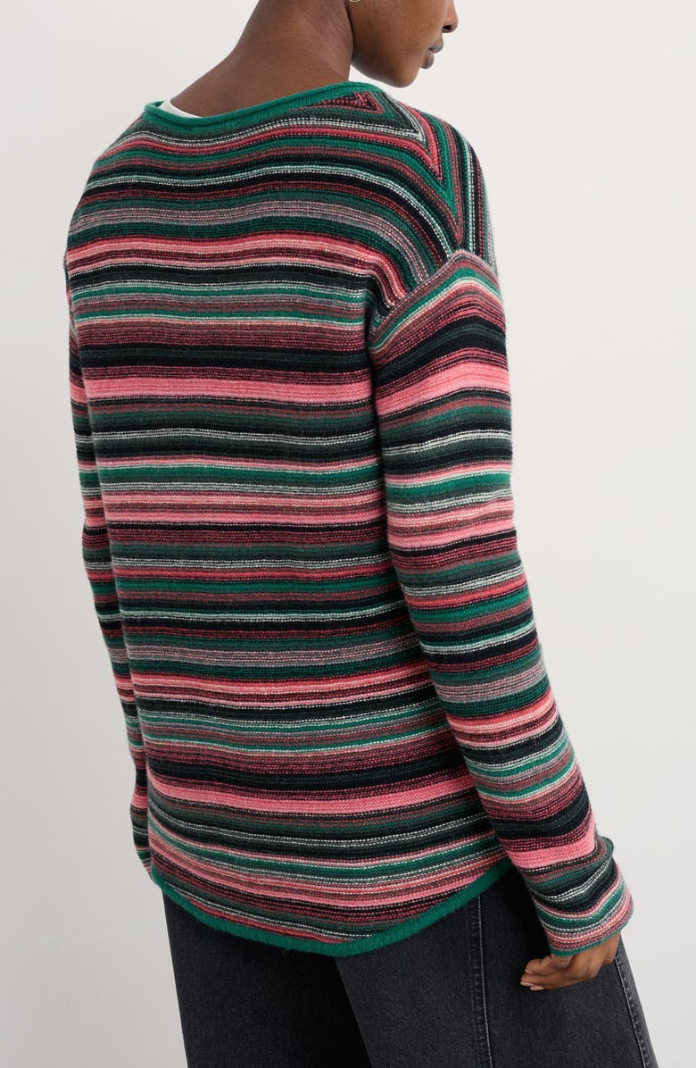 Seasalt Cornwall Fruity II Stripe Merino Wool Blend Sweater, Alternate, color,