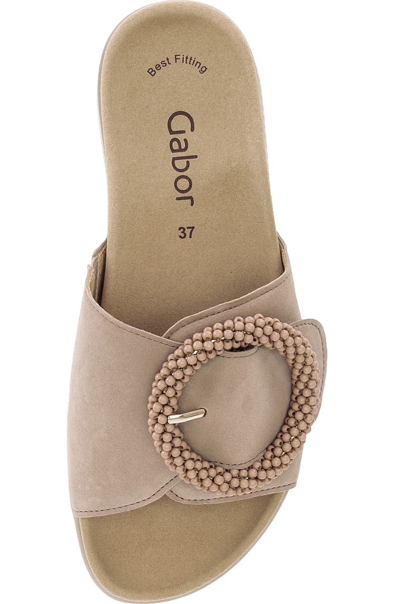 Gabor Slide Sandal, Alternate, color, Camel