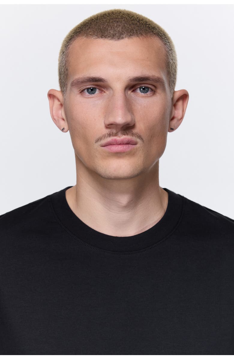 H&M Coolmax<sup>®</sup>  Relaxed Fit T-shirt, Alternate, color, Black