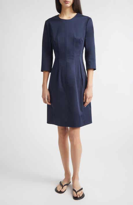 Blair Stretch Cotton Sheath Dress
