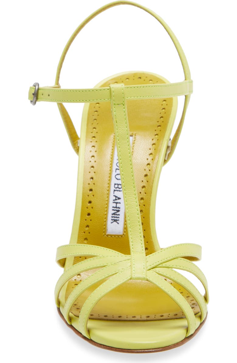 Manolo Blahnik Marana T-Strap Sandal, Alternate, color,