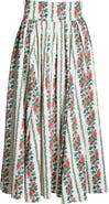 THE GREAT. The Regency Floral Tapestry Skirt