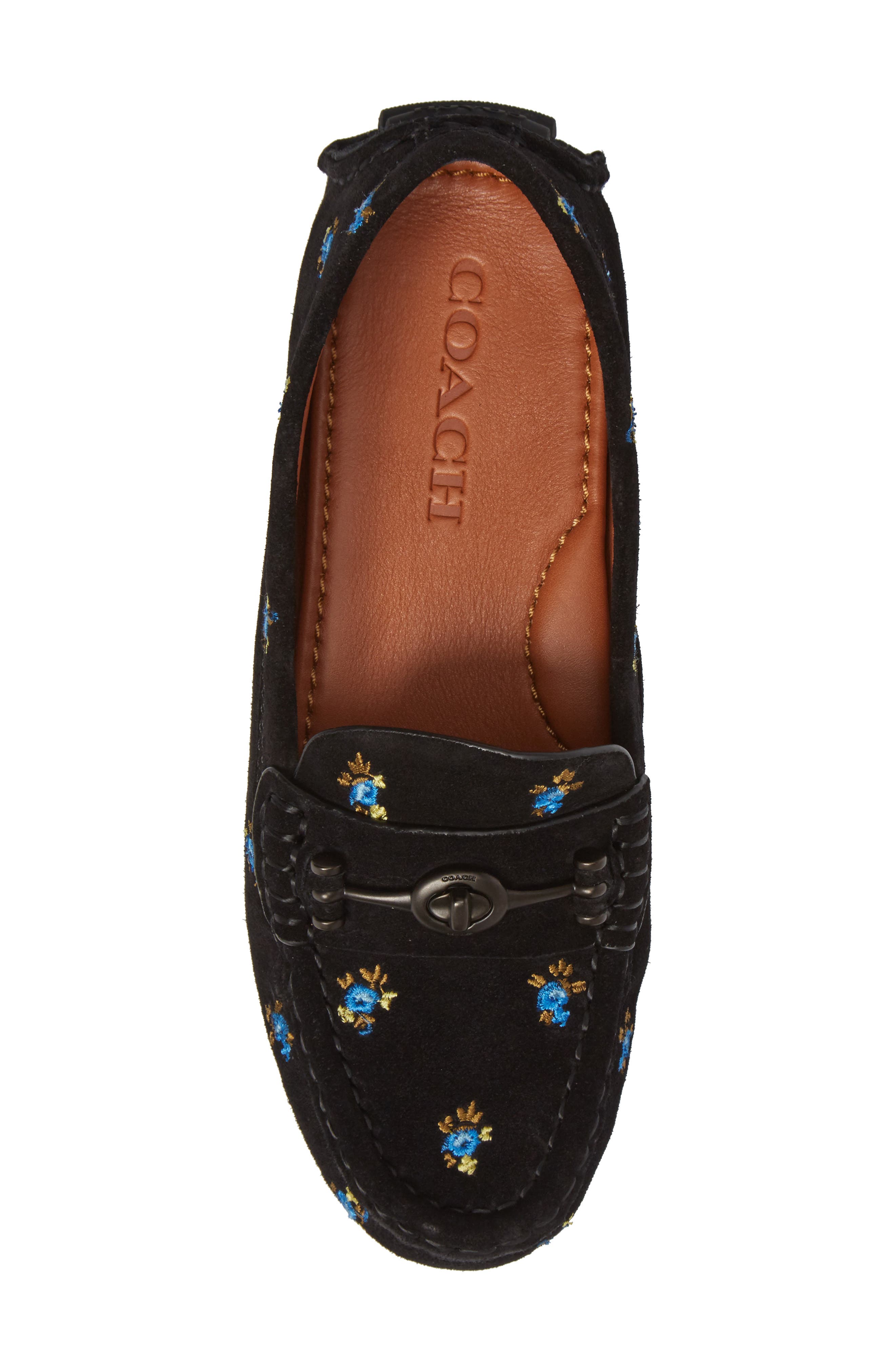 Crosby Driver Loafer, Alternate, color, BLACK SUEDE