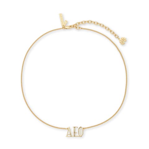 Alpha Epsilon Phi Charm Necklace