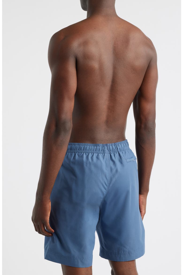 8-Inch Polyester Classic Swim Trunks, Alternate, color, BLUE SKYWAY
