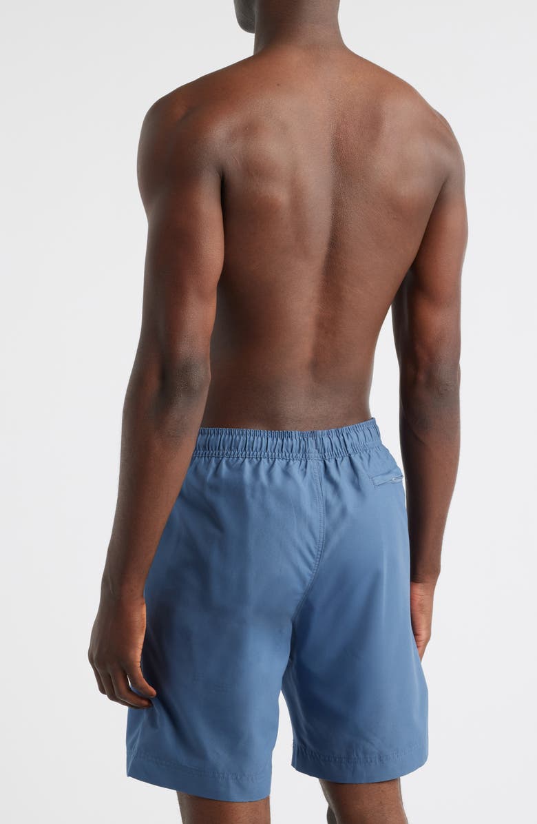Nordstrom 8-Inch Polyester Classic Swim Trunks, Alternate, color, Blue Skyway
