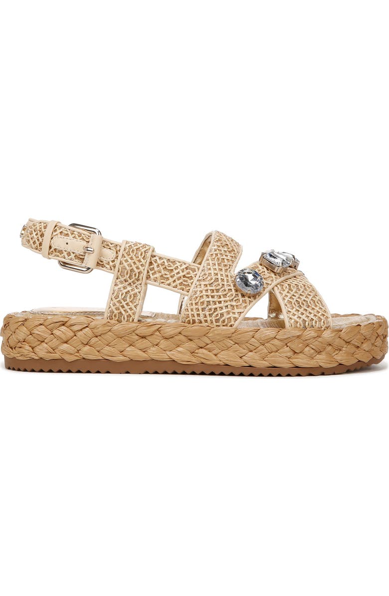 Circus NY by Sam Edelman Wrigley Woven Sandal, Alternate, color, Natural