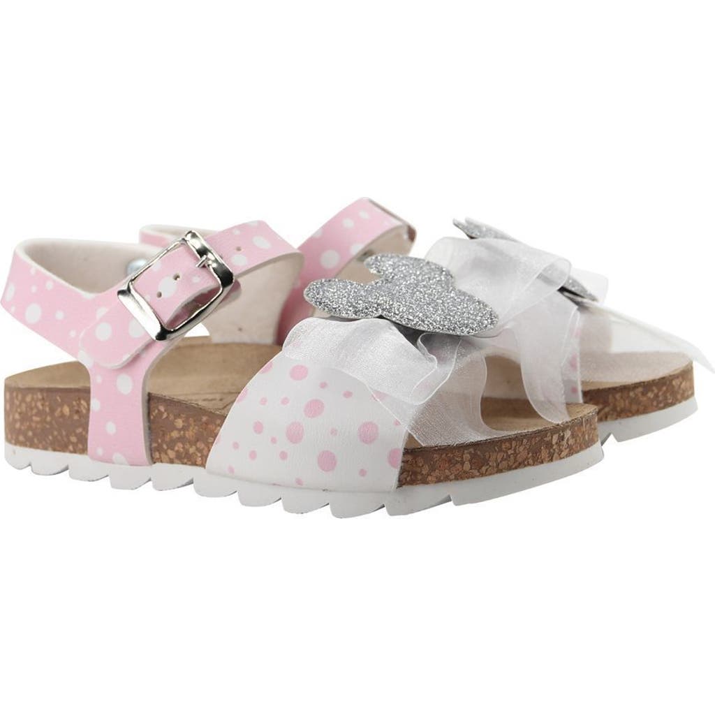 Master of Arts All Over Mickey Print Sandals in Pink  product
